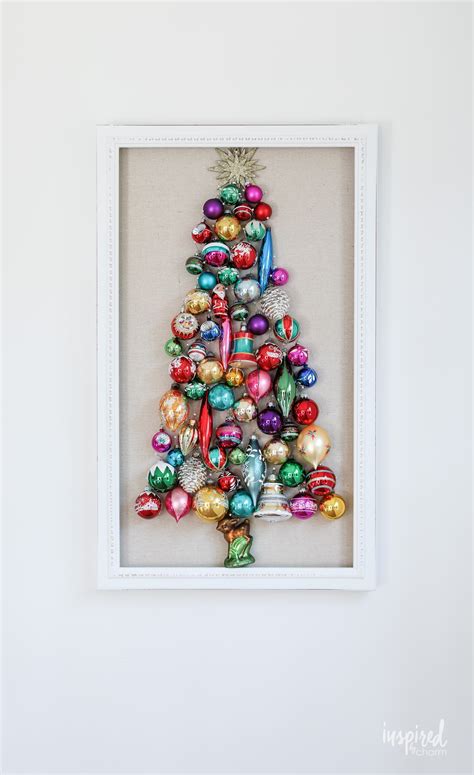 Diy Vintage Ornament Wall Decor Tree Christmas Craft Idea