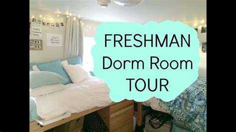Dorm Room Tour Freshman Year Youtube
