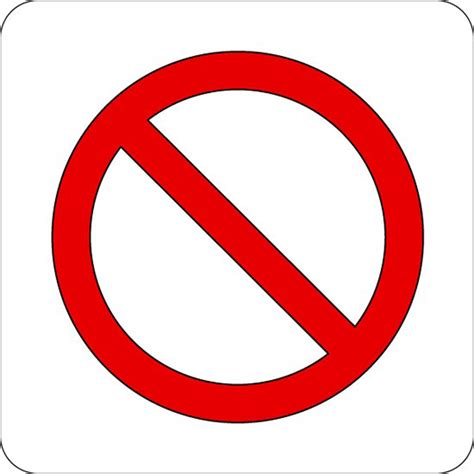 No Paper Clipart Clipground