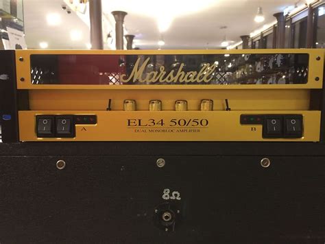 Marshall El34 5050 Gold Esse Music Store Reverb