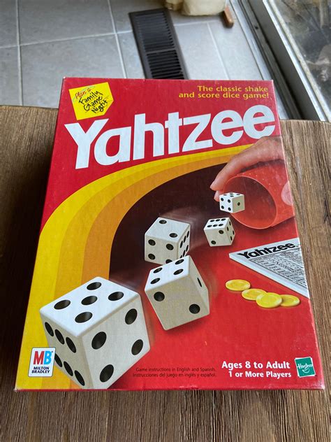 Vintage Yahtzee Game Etsy