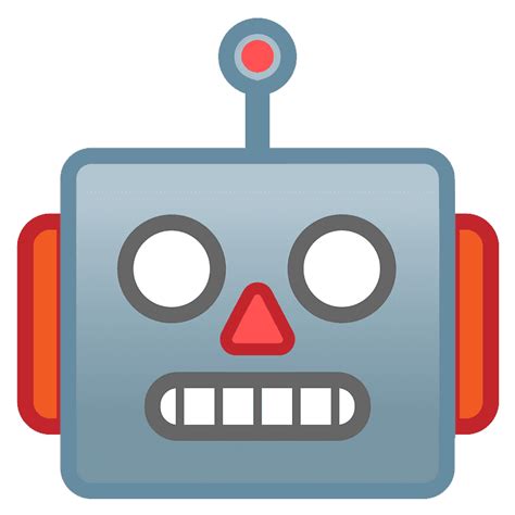 Robot Emoji Clipart Free Download Transparent Png Creazilla