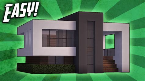 Ultra modern minecraft small modern house. Minecraft: How To Build A Small Modern House Tutorial (#14 ...