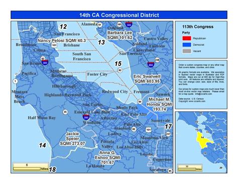 California 14th Congressional District Jackie Speier District