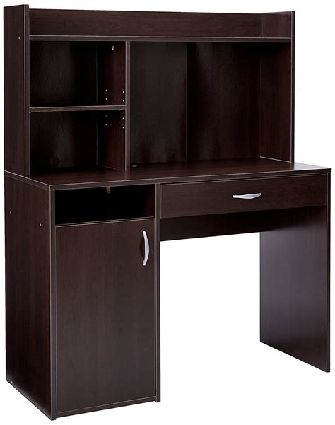 This wooden computer desk with hutch can be a functional addition to almost every kind of home office. small computer desk with hutch - Home Furniture Design