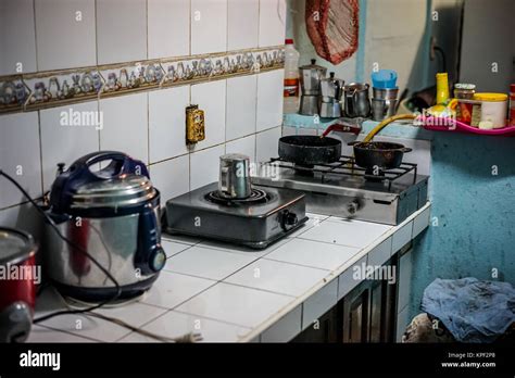 Poor Housing Kitchen Stock Photo Alamy