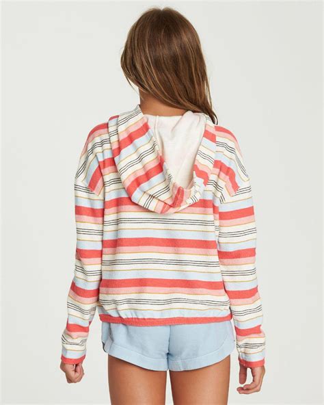 Hoodies And Fleece Billabong Girls Girls Friday Feeling Hoodie Multi