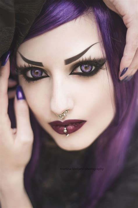 Model Obsidian Kerttu Goth Goth Girl Goth Fashion Goth Makeup