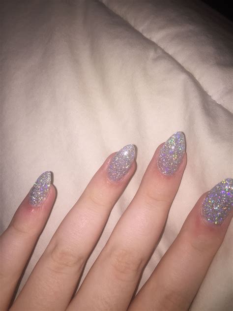 Glitter Powder Nail Designs