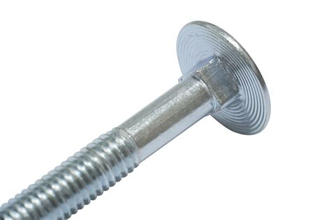 Carriage Bolts Galvanized M12 X 140 Mm Quick Delivery Wovar