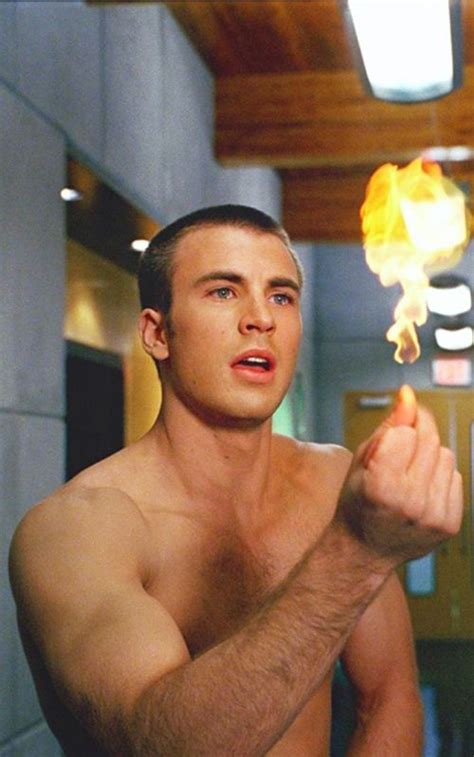Chris Evans As Human Torch Hes Hot In Both Ways ヒーロー