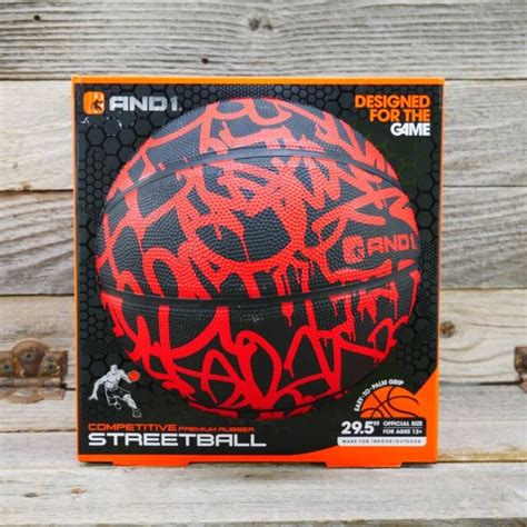 And1 Graffiti Street Basketball Official Size 295 Competitive