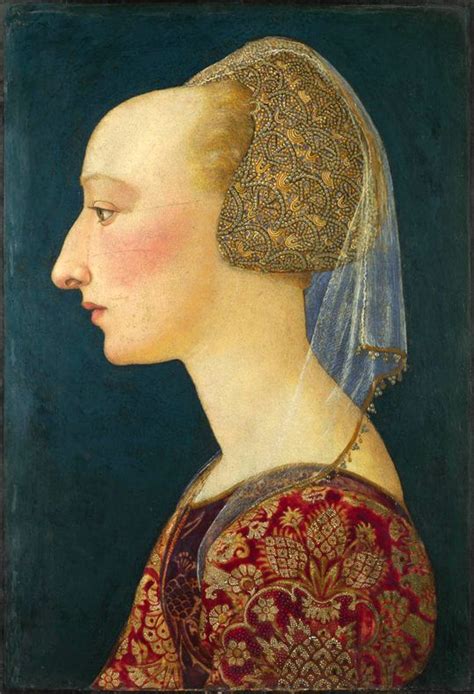 Lady In Red Probably 1460 70 Italian Florentine National Gallery