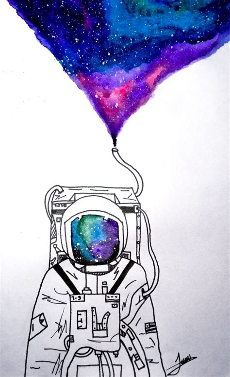 Viaje Al Subconsciente Pintura Del Espacio Pintura De Galaxias Dibujos