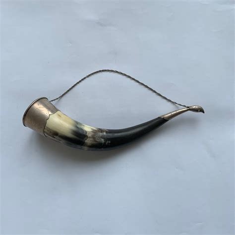 Big Vintage Horn 325cm Drinking Horn Viking Horn Natural Etsy