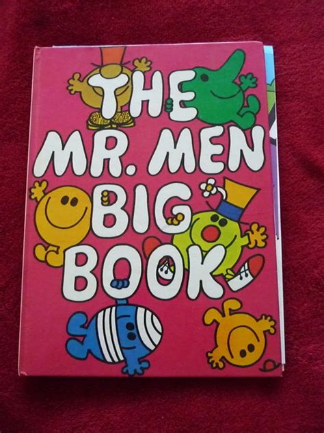 Vintage Mr Men Big Book Hardback Book From 1978 Etsy Uk Big Book