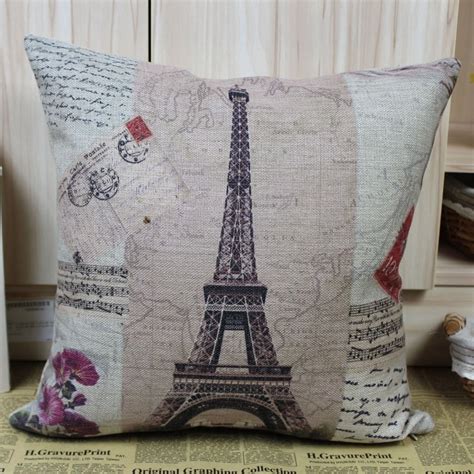 By now you already know that, whatever you are looking for, you're sure to find it on aliexpress. France Paris Eiffel Tower Music Sheet Cushion Cover