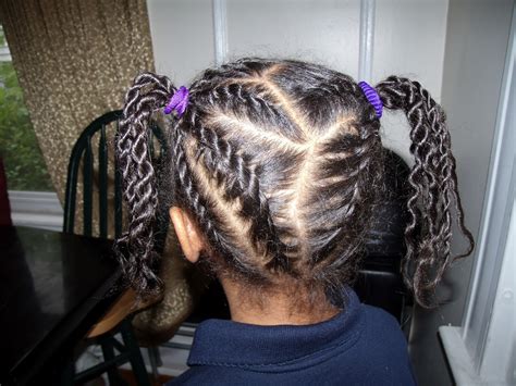 Different Kinds Of Curls Flat Rope Twist Ponytail And The Resulting