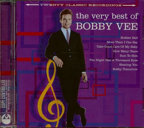 Bobby Vee The Very Best Of Cd Rock And Roll Ebay