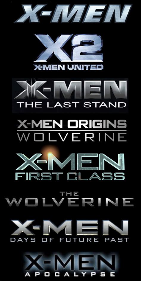 X Men Movies In Chronological Order Best Movies References