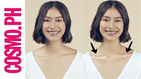 How To Contour Your Collarbones Youtube