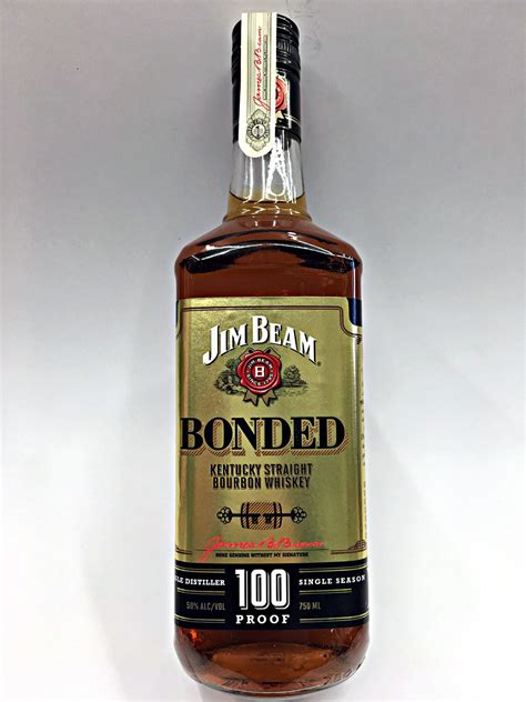 Jim Beam Bonded 100 Proof Kentucky Straight Bourbon Whiskey Quality