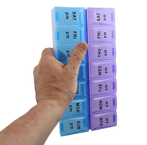 Dependable Industries inc. Essentials Jumbo Extra Large 9" x 4.75" Pill