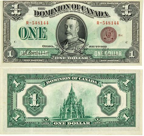 Maybe you would like to learn more about one of these? Canadian $1 Large Sized Currency Note