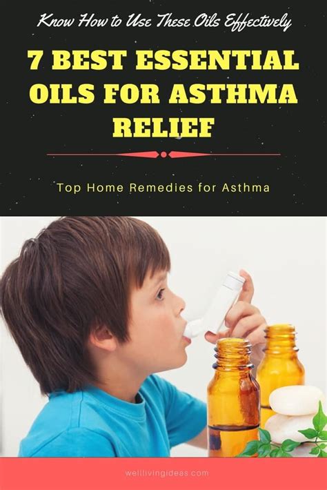 7 Best Essential Oils For Asthma Relief Know How To Use These Oils