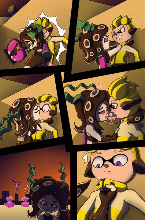 Agent 4 In Octrouble Page 28 By Banditofbandwidth Splatoon Comics