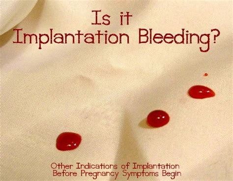 Is This Implantation Bleeding And Cramping Before Your Period Is Due