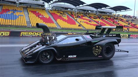supercharged v8 lamborghini drag racer is the meanest supercar you will ever see drag racing