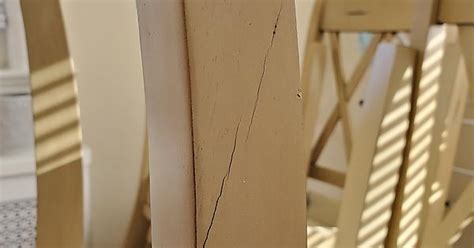 How Do I Fix This Crack On A Wooden Chair Leg Imgur