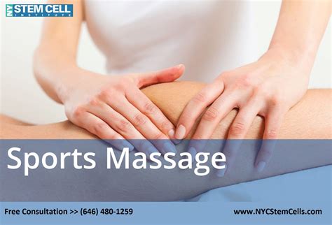 nyc stem cell institute sports massage therapy sports massage massage therapy