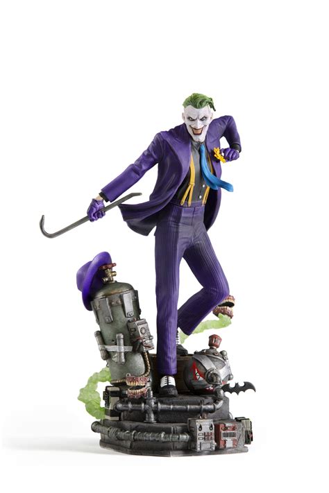 Jun229152 Dc Comics The Joker Deluxe Ver Art Scale 110 Statue