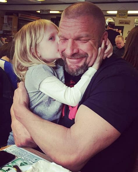 Triple H And His Daughter Fathers Day Photo Triple H Photo