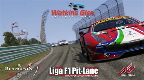Blancpain GT Circuito De Watkins Glen Assetto Corsa PC YouTube