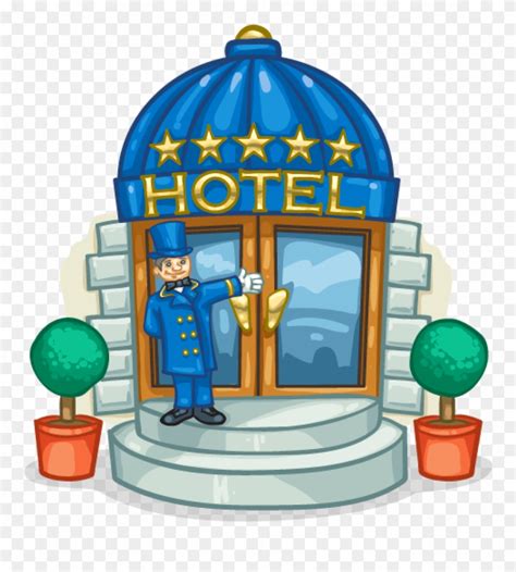 Download Five Star Hotel Five Star Hotel Cartoon Clipart 4590850