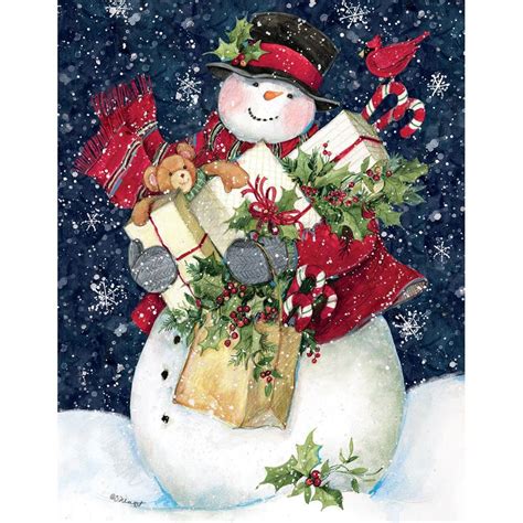 Snowman Ts Boxed Christmas Cards