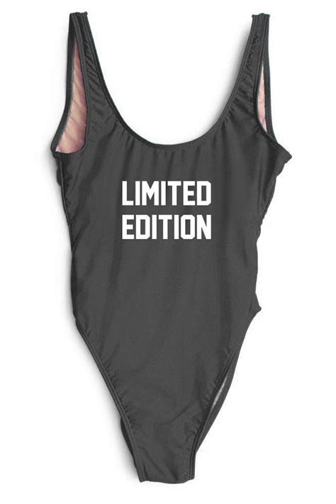 Limited Edition One Piece Swimsuit Shopperboard