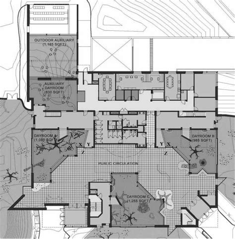 Zoo Floor Plan Drawing