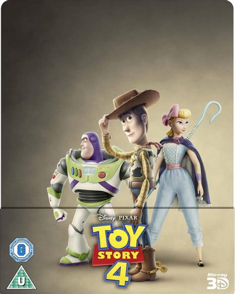 Toy Story 4 3d Includes 2d Blu Ray Zavvi Exclusive Steelbook Blu