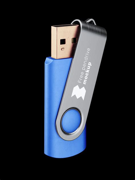 Download Free Pendrive USB Mockup | Mockup, Mockup design ...