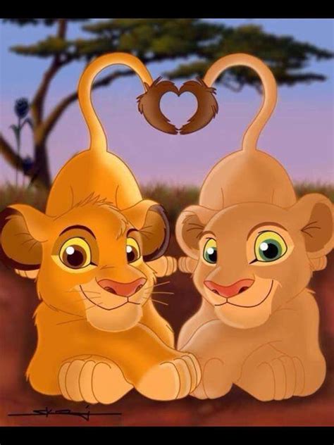 Simba And Nala Simba En Nala Pinterest Lion Kings Piercing Tattoo