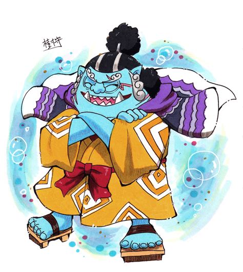 Jinbe One Piece Drawn By Kimorimfkayj Danbooru