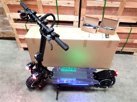 Electric Dual Motor Off Road High Speed Kick Scooter Bike 5000w 60v