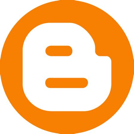Transparent Blogger Logo Round | Pnggrid