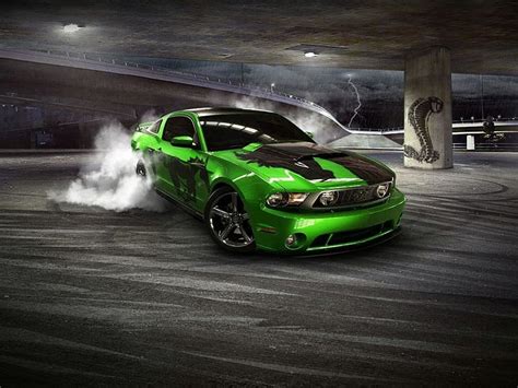 1366x768px 720p Free Download Ford Mustang Gt Drifting Mustang Gt