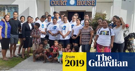 Nauru 19 Members Jailed Over Protest Against Crackdown On Opposition Mps Nauru The Guardian