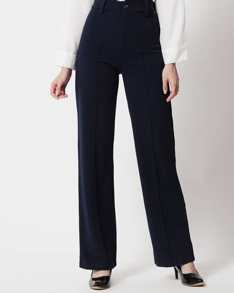 Top More Than 71 Navy Straight Leg Trousers Best Incdgdbentre